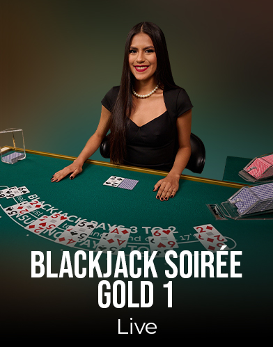 Blackjack Soirée Gold 1 Live