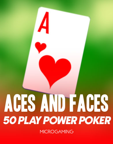 Aces and Faces - 50 Play Power Poker